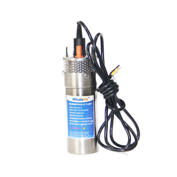 Whalelfo DC 12V 24V 12LPM Solar Powered Submersible Water Pump System